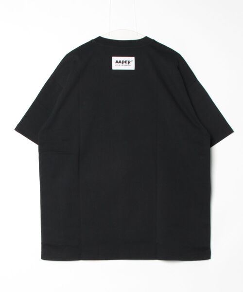 AAPE BY A BATHING APE(エーエイプバイアベイシングエイプ)の「AAPER "ALDO & BRAVO" TEE(Tシャツ/カットソー・メンズ・アイボリー/ブラック・MEDIUM/LARGE/X-LARGE/XX-LARGE/SMALL)」の11枚目の写真