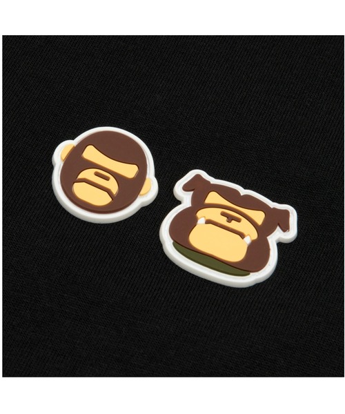 AAPE BY A BATHING APE(エーエイプバイアベイシングエイプ)の「AAPER "ALDO & BRAVO" TEE(Tシャツ/カットソー・メンズ・アイボリー/ブラック・MEDIUM/LARGE/X-LARGE/XX-LARGE/SMALL)」の4枚目の写真