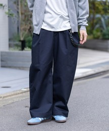 RAGEBLUE | Extra Chino Twill Straight Wide Pants/チノワイドタックストレートパンツ(チノパンツ)
