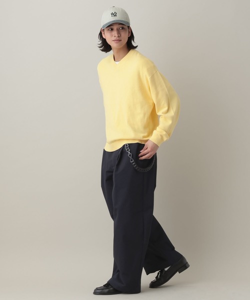 RAGEBLUE（レイジブルー）の「Extra Chino Twill Straight Wide Pants/チノワイドタックストレートパンツ（チノパンツ・メンズ・ベージュ/ネイビー・MEDIUM/LARGE）」の22枚目の写真