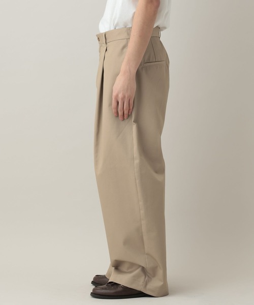 RAGEBLUE（レイジブルー）の「Extra Chino Twill Straight Wide Pants/チノワイドタックストレートパンツ（チノパンツ・メンズ・ベージュ/ネイビー・MEDIUM/LARGE）」の15枚目の写真