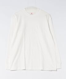 【Hanes】Suede Knit クルーネックロングスリーブ　Relax Fit