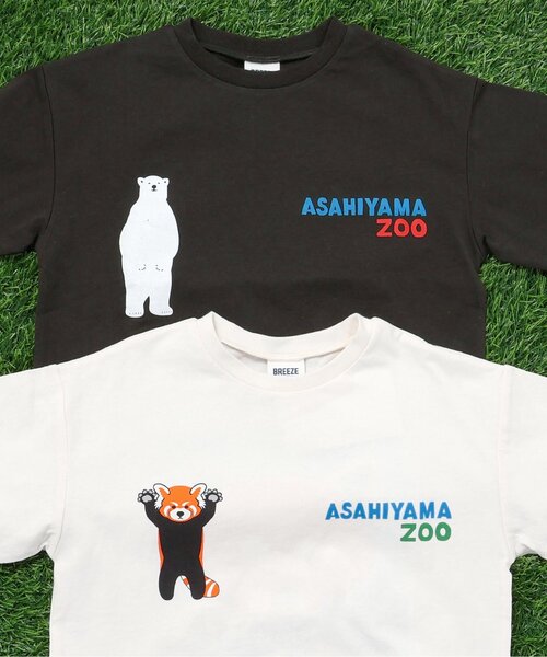 BREEZE（ブリーズ）の「【リンク】旭山動物園応援商品 バリエーションTシャツ（Tシャツ/カットソー・キッズ・チャコール/オレンジ/レインボー/アイボリー/カーキ/ブルー・80/90/100/110/120/130/140）」の20枚目の写真