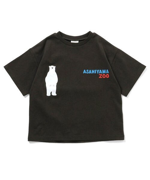 BREEZE（ブリーズ）の「【リンク】旭山動物園応援商品 バリエーションTシャツ（Tシャツ/カットソー・キッズ・チャコール/オレンジ/レインボー/アイボリー/カーキ/ブルー・80/90/100/110/120/130/140）」の15枚目の写真