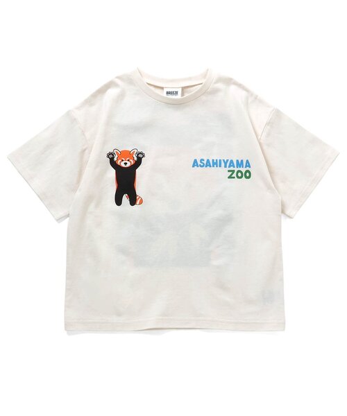 BREEZE（ブリーズ）の「【リンク】旭山動物園応援商品 バリエーションTシャツ（Tシャツ/カットソー・キッズ・チャコール/オレンジ/レインボー/アイボリー/カーキ/ブルー・80/90/100/110/120/130/140）」の17枚目の写真