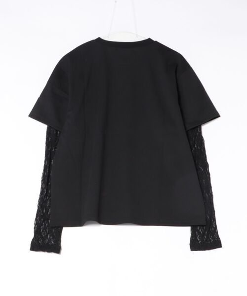 GORGE（ゴージ）の「《レースレイヤード》Tシャツ／カジュアル×ガーリー／春夏／全3色（Tシャツ/カットソー・レディース・レッド/オフホワイト/ブラック・F）」の18枚目の写真