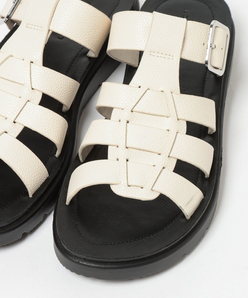 LOWRYS FARM(ローリーズファーム)の「カンドウフィットグルカサンダル 638120(サンダル・レディース・ブラック/ブラウン/ホワイト/シルバー・LARGE/MEDIUM)」の11枚目の写真
