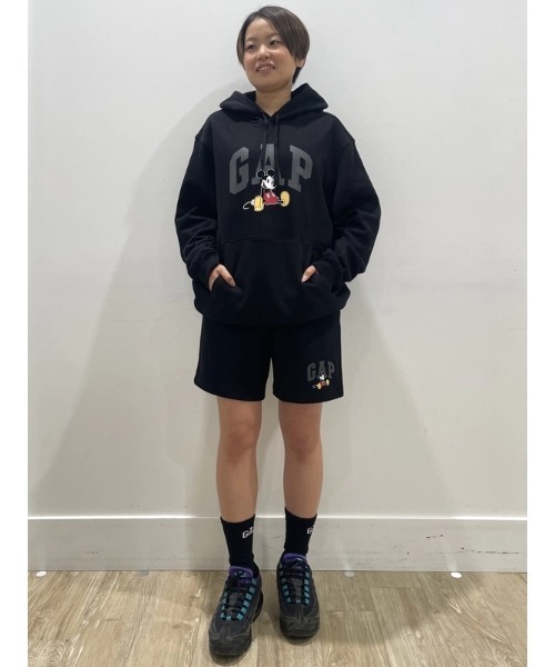 GAP（ギャップ）の「Gap × ディズニー ミッキーマウス GAPロゴ ショートパンツ（その他パンツ・メンズ・ベージュ/ライトブルー/ブラック・XS/S/M/L/XL）」の19枚目の写真