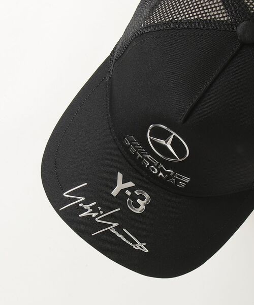 Y-3(ワイスリー)の「Y-3 MERCEDES-AMG PETRONAS FORMULA 1 TEAM TRUCKER CAP(キャップ・メンズ・ブラック・SMALL/MEDIUM/LARGE)」の5枚目の写真
