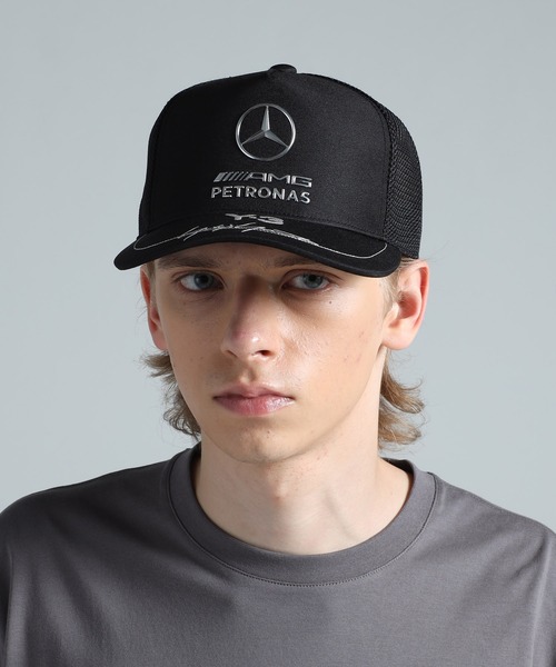 Y-3(ワイスリー)の「Y-3 MERCEDES-AMG PETRONAS FORMULA 1 TEAM TRUCKER CAP(キャップ・メンズ・ブラック・SMALL/MEDIUM/LARGE)」の1枚目の写真