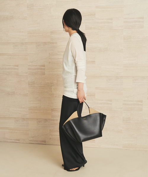 plage(プラージュ)の「《追加》LIGHT SHEER LONG Tシャツ 2(Tシャツ/カットソー・レディース・ホワイト・FREE)」の7枚目の写真