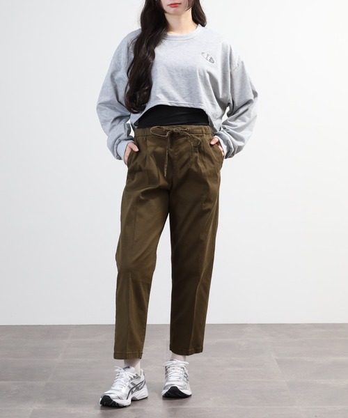 FUNALIVE(ファンアライブ)の「テーパードパンツ(その他パンツ・レディース・ベージュ/カーキ・LL/L/3L/M)」の19枚目の写真