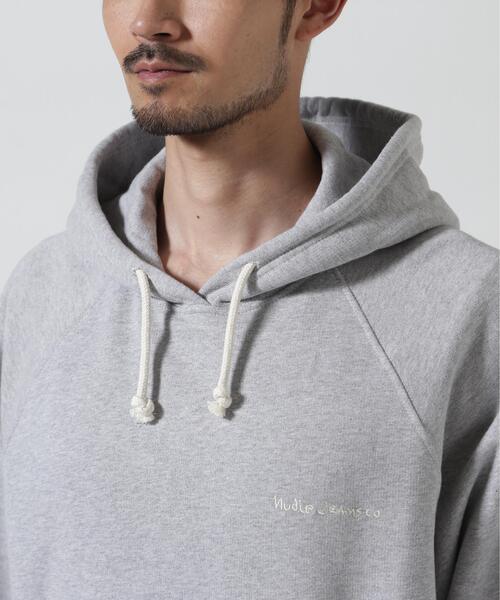 Nudie Jeans(ヌーディージーンズ)の「Nudie Jeans/ヌーディージーンズ/Gunda(パーカー・メンズ・グレー・L/M/S/XL)」の7枚目の写真