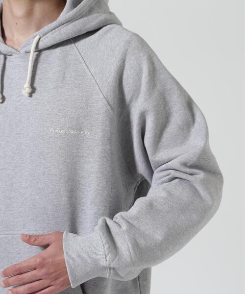 Nudie Jeans(ヌーディージーンズ)の「Nudie Jeans/ヌーディージーンズ/Gunda(パーカー・メンズ・グレー・L/M/S/XL)」の8枚目の写真
