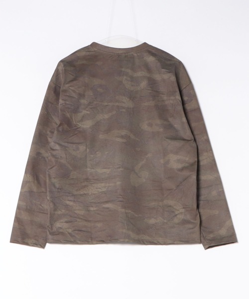 ViViDAY（ビビデー）の「プリントビッグカモフラ柄ロンt（Tシャツ/カットソー・レディース・カーキ・M）」の21枚目の写真