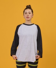 3/4 BASEBALL TEE ASH 2-TONE / 3/4 ベースボール ティー アッシュ 2トーン