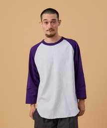 3/4 BASEBALL TEE ASH 2-TONE / 3/4 ベースボール ティー アッシュ 2トーン