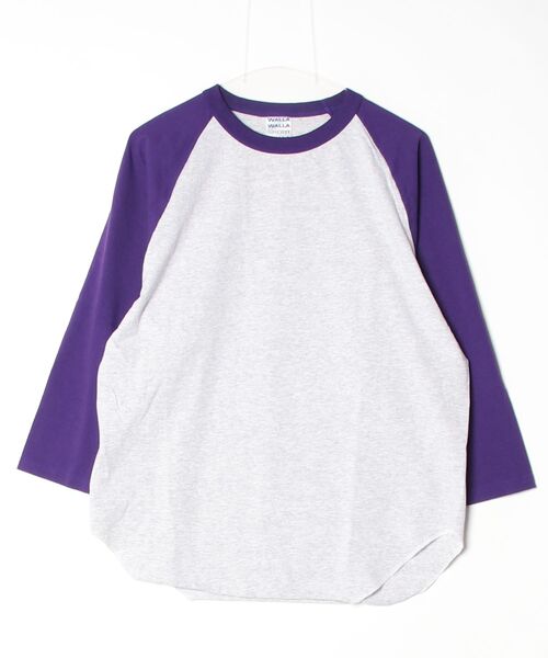 WALLA WALLA SPORT(ワラワラスポーツ)の「3/4 BASEBALL TEE ASH 2-TONE / 3/4 ベースボール ティー アッシュ 2トーン(Tシャツ/カットソー・メンズ・その他3/その他5/その他4/その他7/その他1/その他6/その他8/その他9/その他2・X-LARGE/XX-LARGE/XXX-LARGE/MEDIUM/LARGE/SMALL)」の14枚目の写真