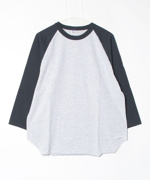 WALLA WALLA SPORT(ワラワラスポーツ)の「3/4 BASEBALL TEE ASH 2-TONE / 3/4 ベースボール ティー アッシュ 2トーン(Tシャツ/カットソー・メンズ・その他3/その他5/その他4/その他7/その他1/その他6/その他8/その他9/その他2・X-LARGE/XX-LARGE/XXX-LARGE/MEDIUM/LARGE/SMALL)」の15枚目の写真