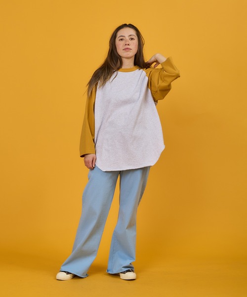 WALLA WALLA SPORT(ワラワラスポーツ)の「3/4 BASEBALL TEE ASH 2-TONE / 3/4 ベースボール ティー アッシュ 2トーン(Tシャツ/カットソー・メンズ・その他3/その他5/その他4/その他7/その他1/その他6/その他8/その他9/その他2・X-LARGE/XX-LARGE/XXX-LARGE/MEDIUM/LARGE/SMALL)」の12枚目の写真