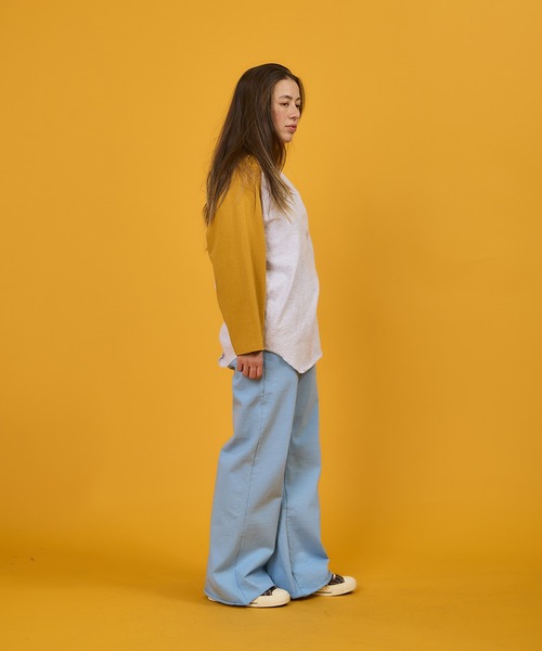 WALLA WALLA SPORT(ワラワラスポーツ)の「3/4 BASEBALL TEE ASH 2-TONE / 3/4 ベースボール ティー アッシュ 2トーン(Tシャツ/カットソー・メンズ・その他3/その他5/その他4/その他7/その他1/その他6/その他8/その他9/その他2・X-LARGE/XX-LARGE/XXX-LARGE/MEDIUM/LARGE/SMALL)」の13枚目の写真