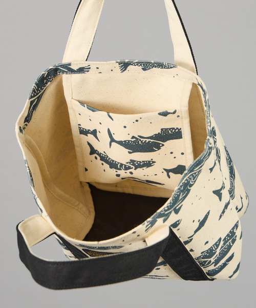PENDLETON(ペンドルトン)の「【 PENDLETON / ペンドルトン 】SALMON CANVAS MINI TOTE / サーモンキャンバスミニトート(トートバッグ・レディース・ブラック/ブルー・FREE)」の9枚目の写真