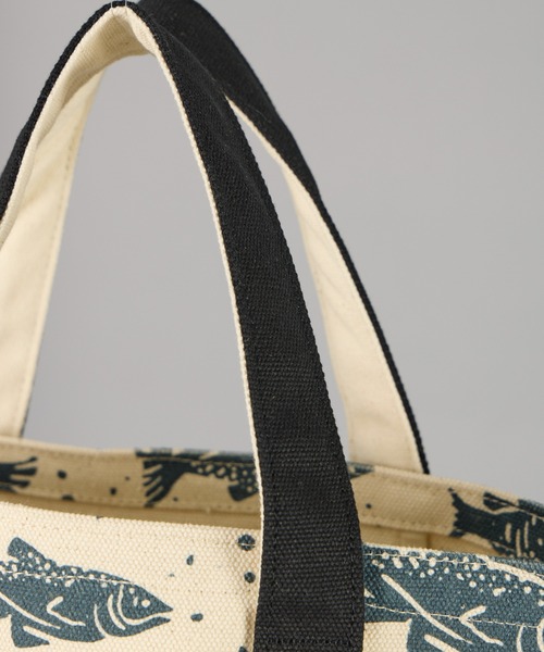 PENDLETON(ペンドルトン)の「【 PENDLETON / ペンドルトン 】SALMON CANVAS MINI TOTE / サーモンキャンバスミニトート(トートバッグ・レディース・ブラック/ブルー・FREE)」の8枚目の写真