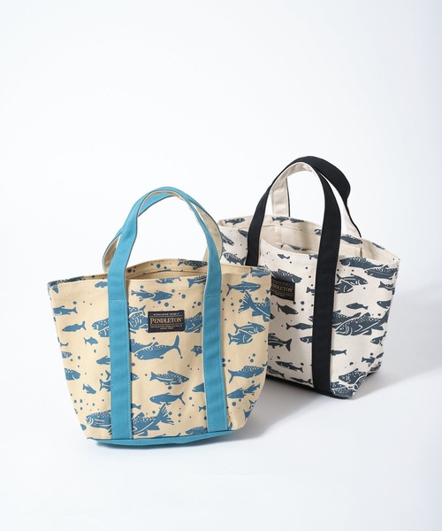 PENDLETON(ペンドルトン)の「【 PENDLETON / ペンドルトン 】SALMON CANVAS MINI TOTE / サーモンキャンバスミニトート(トートバッグ・レディース・ブラック/ブルー・FREE)」の11枚目の写真