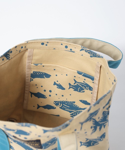 PENDLETON(ペンドルトン)の「【 PENDLETON / ペンドルトン 】SALMON CANVAS MINI TOTE / サーモンキャンバスミニトート(トートバッグ・レディース・ブラック/ブルー・FREE)」の15枚目の写真