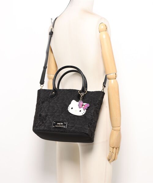 ANNA SUI(アナスイ)の「HELLO KITTY トートバッグ(トートバッグ・レディース・ブラック・FREE)」の14枚目の写真