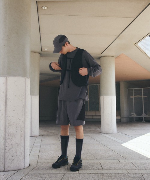 YDOT(ワイドット)の「【YDOT】AIR VENT BUGGY SHORTS(その他パンツ・メンズ・グレー/ブラック・L/M)」の7枚目の写真