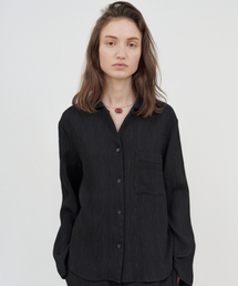 Sage Crease Shirt [Black]