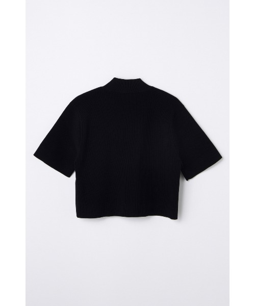 hi-neck cropped pullover（ニット/セーター）｜nagonstans（ナゴ