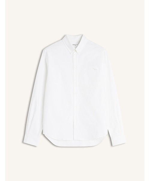 Maison Kitsune(メゾンキツネ)の「PROFILE FOX REGULAR SHIRT(シャツ/ブラウス・メンズ・ホワイト・XS/S/M/L/XL)」の1枚目の写真