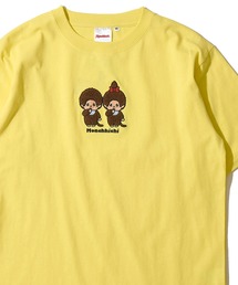 【Monchhichi / モンチッチ】フロント刺繍クルーネックTシャツ
