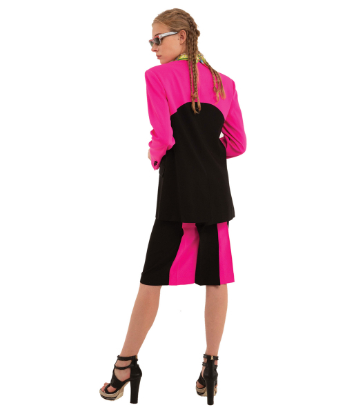 GREEDILOUS(グリディアス)の「ピンクブロックジャケット(テーラードジャケット・レディース・その他・S/M/L/XS)」の4枚目の写真