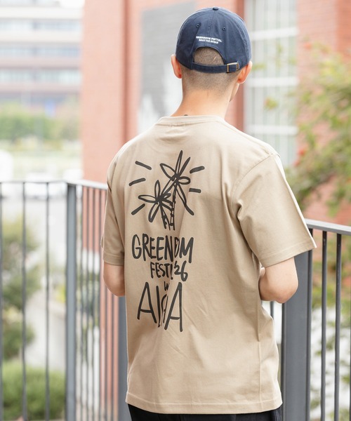 GREENROOM（グリーンルーム）の「【GREENROOM FESTIVAL / グリーンルーム フェスティバル】KOJI TOYODA × GREENROOM FESTIVAL 26 TEE（Tシャツ/カットソー・メンズ・サンドベージュ・X-LARGE/LARGE/MEDIUM）」の7枚目の写真