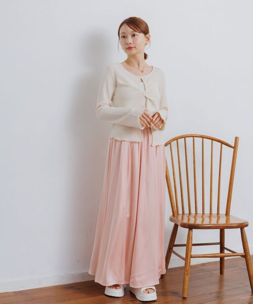 RETRO GIRL（レトロガール）の「ツイストデザインCT（Tシャツ/カットソー・レディース・ピンク/ナチュラル/ブルー・FREE）」の10枚目の写真