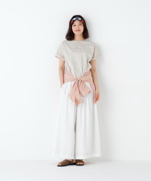 human woman(ヒューマンウーマン)の「◆【大人気追加生産/ウォッシャブル/ウエストゴム】タックスカーチョ(スカート・レディース・ホワイト/ブラック系その他3/ブラック・MEDIUM)」の16枚目の写真