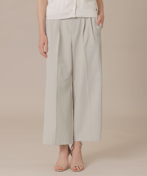 MACKINTOSH LONDON(マッキントッシュ ロンドン)の「ドライツイルワイドパンツ(その他パンツ・レディース・グレー系その他2/ネイビー/オフホワイト・36/38/40)」の3枚目の写真