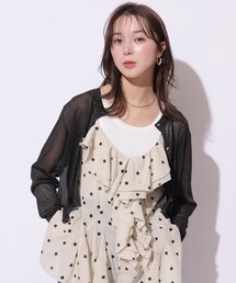 Mystrada | シアーラメカーデ(ニット/セーター)