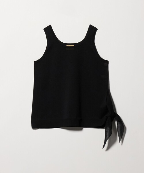 UNITED ARROWS(ユナイテッドアローズ)の「ノット 2WAY タンクトップ(タンクトップ・レディース・ブラック/レッド・FREE)」の12枚目の写真