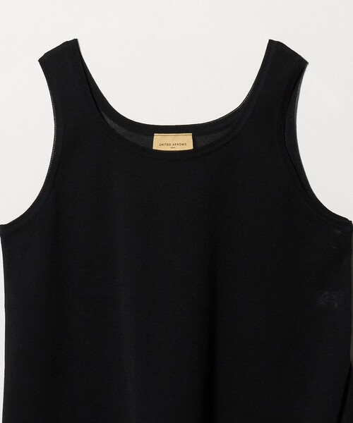UNITED ARROWS(ユナイテッドアローズ)の「ノット 2WAY タンクトップ(タンクトップ・レディース・ブラック/レッド・FREE)」の13枚目の写真