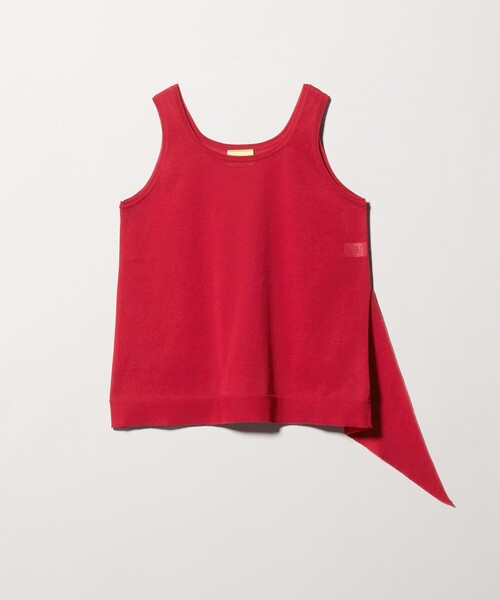 UNITED ARROWS(ユナイテッドアローズ)の「ノット 2WAY タンクトップ(タンクトップ・レディース・ブラック/レッド・FREE)」の17枚目の写真