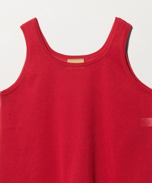 UNITED ARROWS(ユナイテッドアローズ)の「ノット 2WAY タンクトップ(タンクトップ・レディース・ブラック/レッド・FREE)」の19枚目の写真