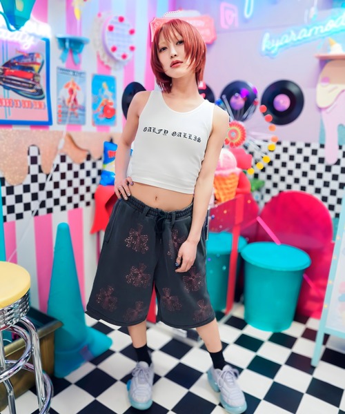GALFY（ガルフィー）の「【別注】GA×GALFY-別注ガリノースリーブ（タンクトップ・レディース・ブラック系2/ホワイト/ブラック・S/L/XL）」の12枚目の写真