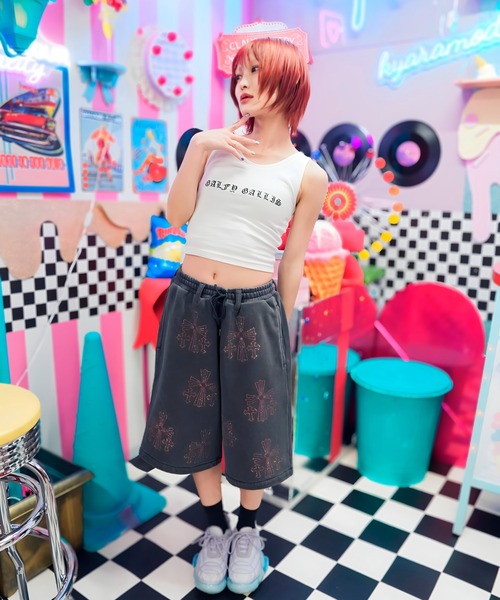 GALFY（ガルフィー）の「【別注】GA×GALFY-別注ガリノースリーブ（タンクトップ・レディース・ブラック系2/ホワイト/ブラック・S/L/XL）」の15枚目の写真