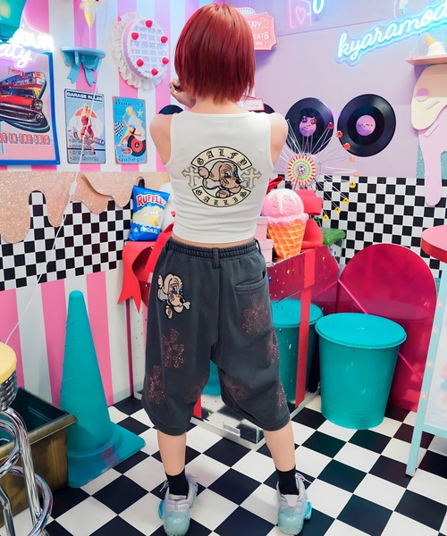 GALFY（ガルフィー）の「【別注】GA×GALFY-別注ガリノースリーブ（タンクトップ・レディース・ブラック系2/ホワイト/ブラック・S/L/XL）」の16枚目の写真