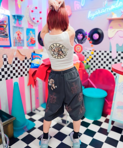 GALFY（ガルフィー）の「【別注】GA×GALFY-別注ガリノースリーブ（タンクトップ・レディース・ブラック系2/ホワイト/ブラック・S/L/XL）」の17枚目の写真