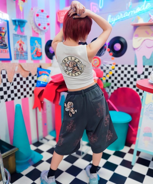 GALFY（ガルフィー）の「【別注】GA×GALFY-別注ガリノースリーブ（タンクトップ・レディース・ブラック系2/ホワイト/ブラック・S/L/XL）」の18枚目の写真
